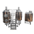 200-1000L mash tun boiling kettlr beer making machine for beverage craft beer brewing equipment